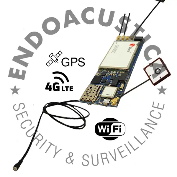 encrypted GPS tracker with audio streaming