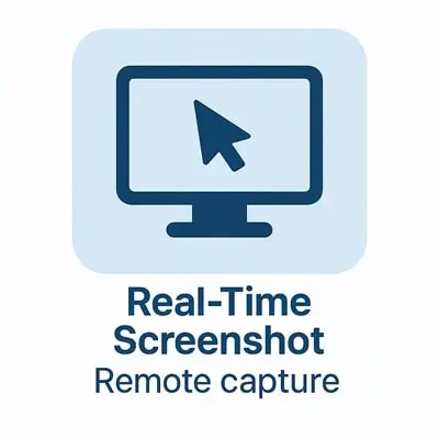 Capture remote screenshots
