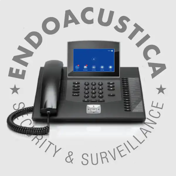 Anti-interception VOIP landline phone