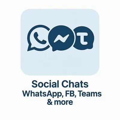 Social chat capture