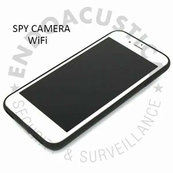 Iphone cover with built-in WiFi P2P spy camera