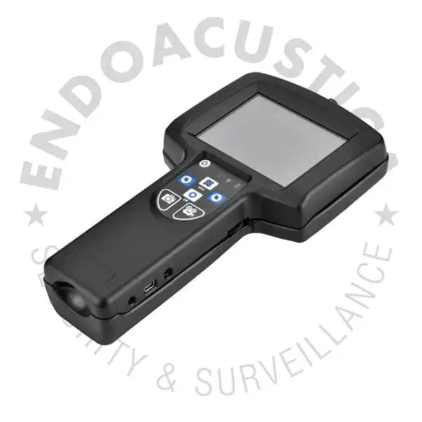 Handheld DVR display unit for fiberscope and borescope