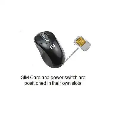 GSM spy audio transmitter concealed in mouse