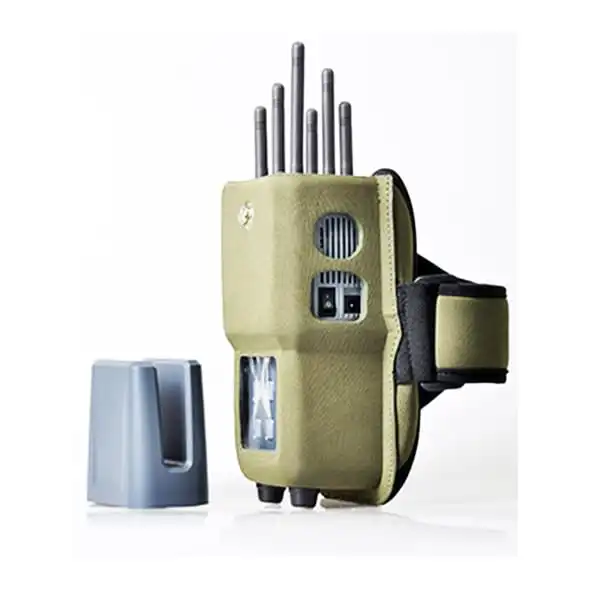 6-antenna portable jammer for CDMA, GSM, WI-FI, 3G, LTE 4G systems