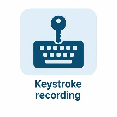 Keylogger feature