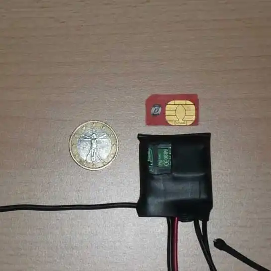 GSM audio transmitter bug for cars