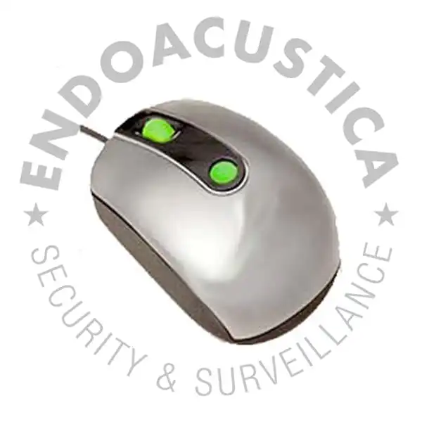 Encrypted mouse for instant data backup