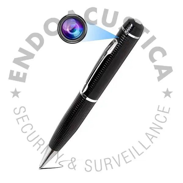 Spy pen with digital micro camera and video recording system