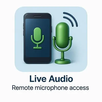 Spy App Live Room Audio