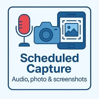 Scheduled event recordings