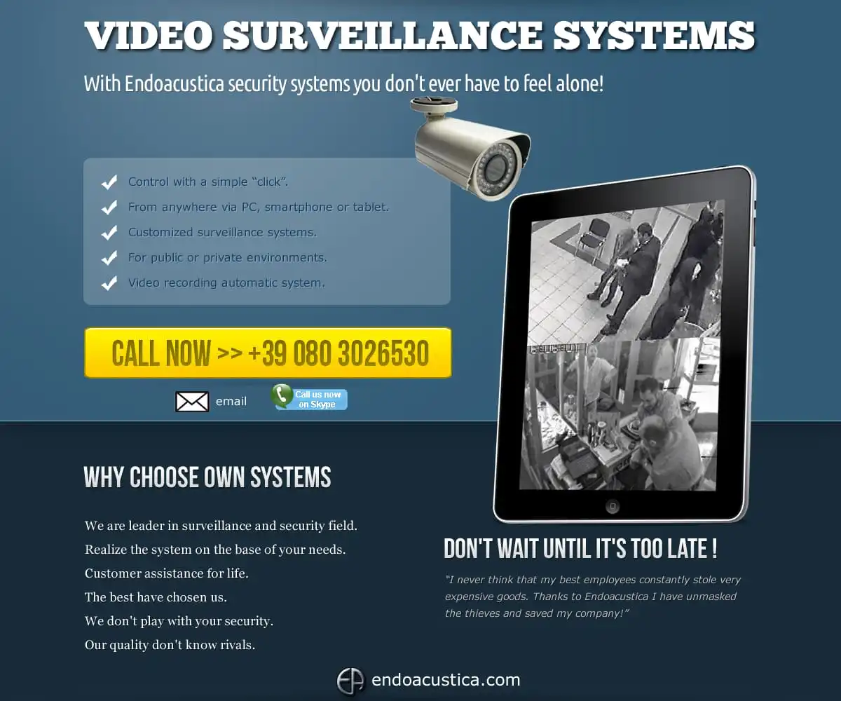 Video surveillance systems